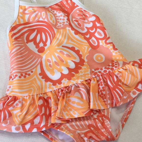 NWT Gymboree swimsuit with ruffle - Picture 6 of 6